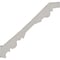 Ekena Millwork SAMPLE - 3 1/4"H x 3 1/8"P x 4 5/8"F x 12"L, (1 7/8" Repeat) Pearl Crown Moulding SAMPLE-MLD03X03X05PE - alternate 5